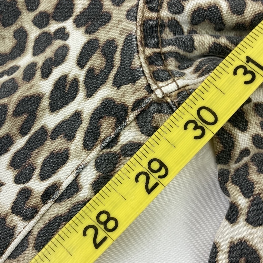 AMERICAN Eagle Leopard Print High-Rise Jegging 0 - Picture 12 of 13